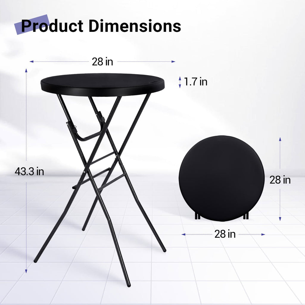 28in Cocktail Table with Removable Legs - 2PCS