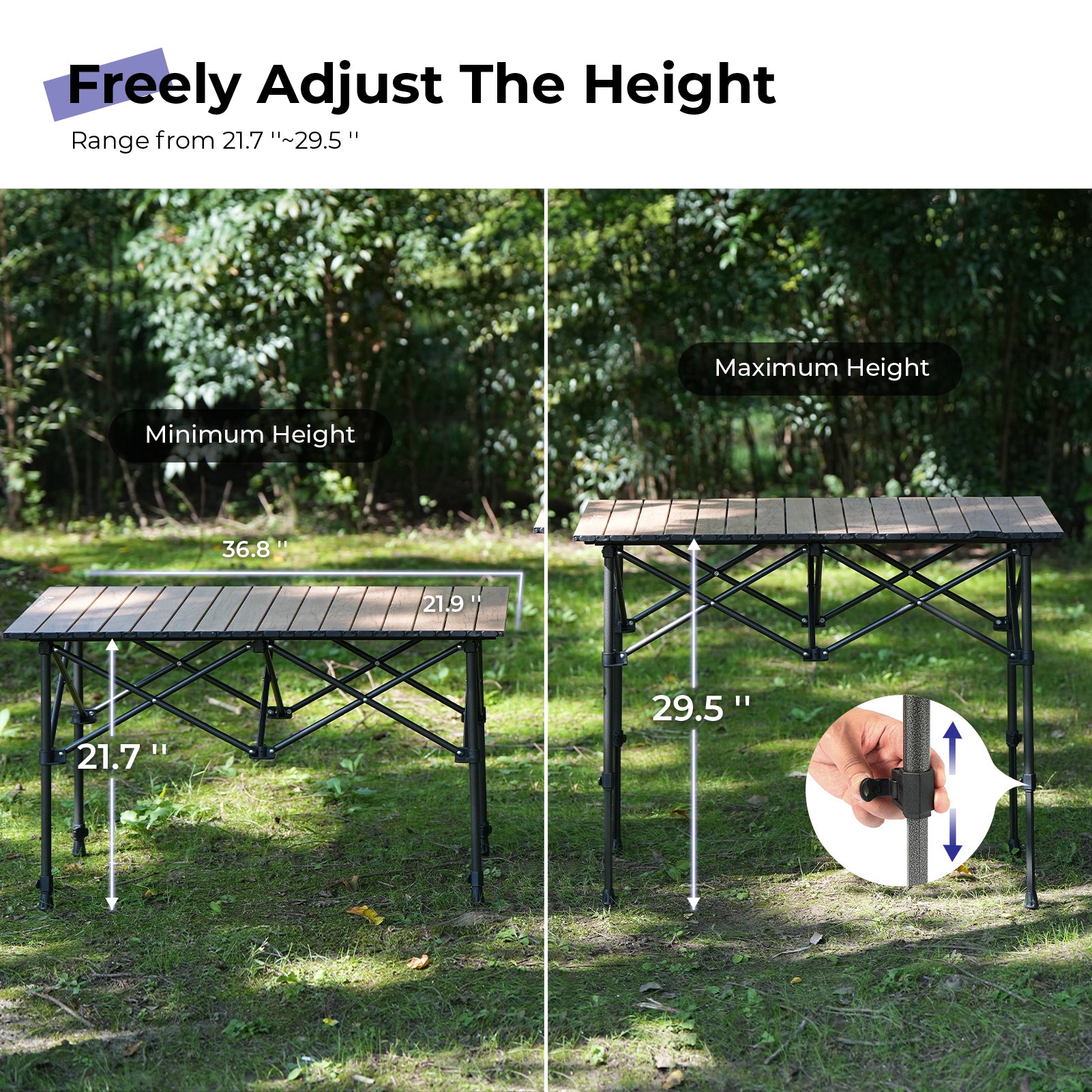 Byliable Folding Camping Table