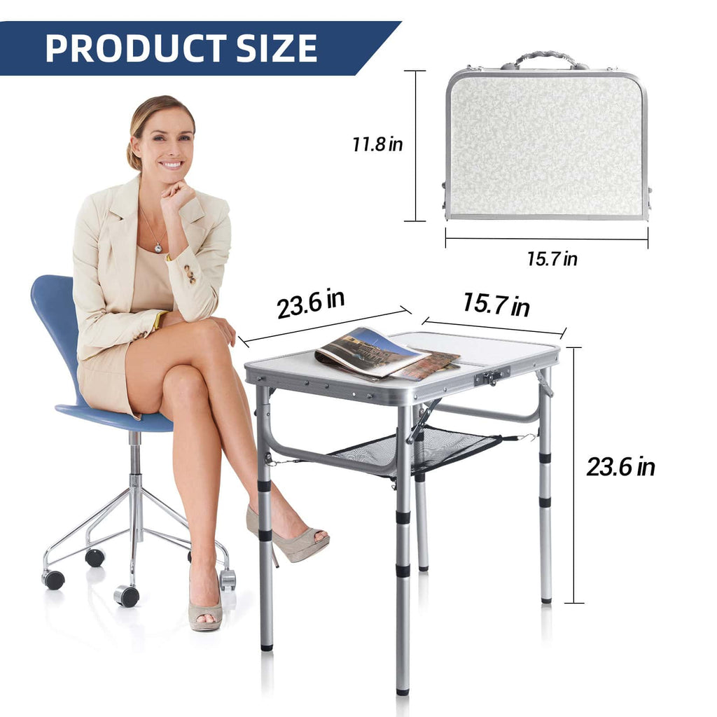 2ft Portable Aluminum Camping Table