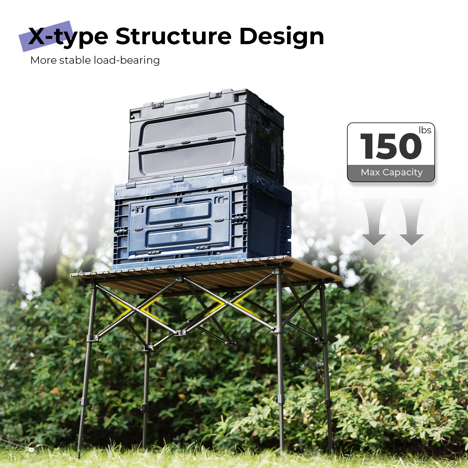 Byliable Folding Camping Table