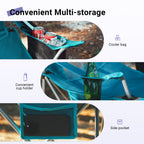 Folding Camping Chair with Cooler Bag