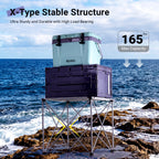 Portable Square Aluminum Camping Table