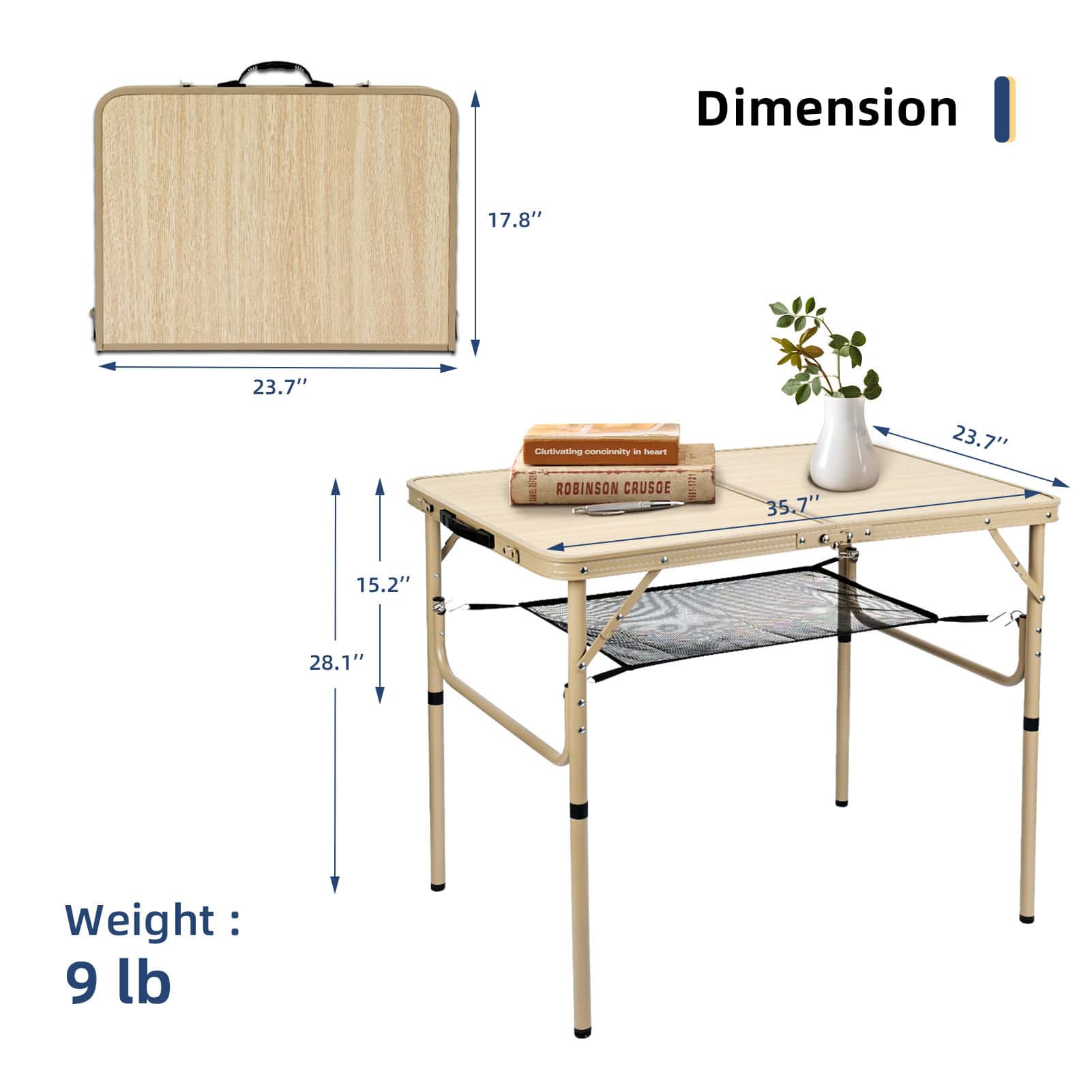 3ft Folding Camping Table