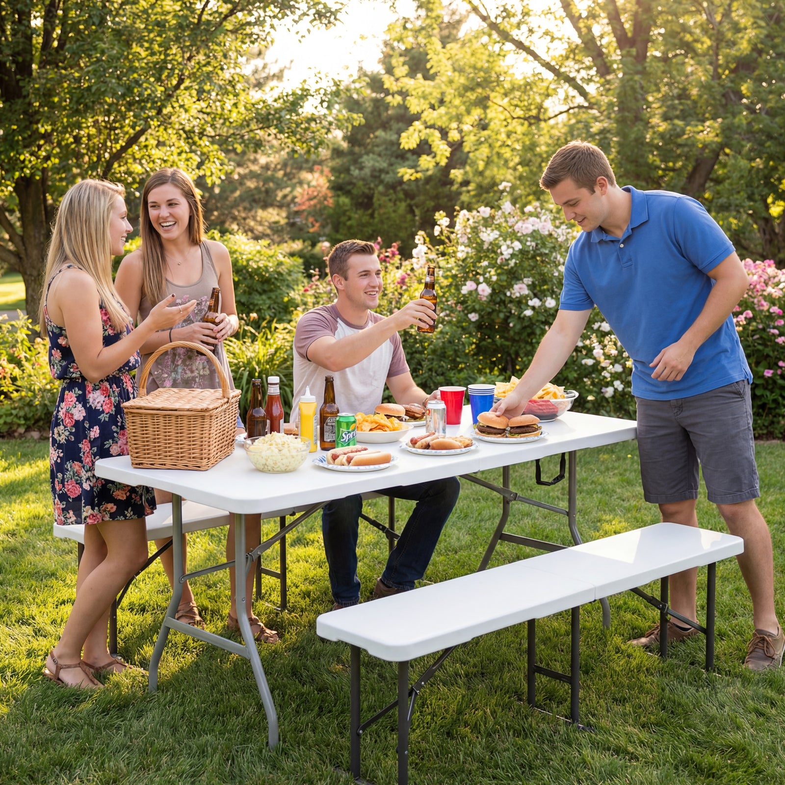 Byliable 6FT Folding Table