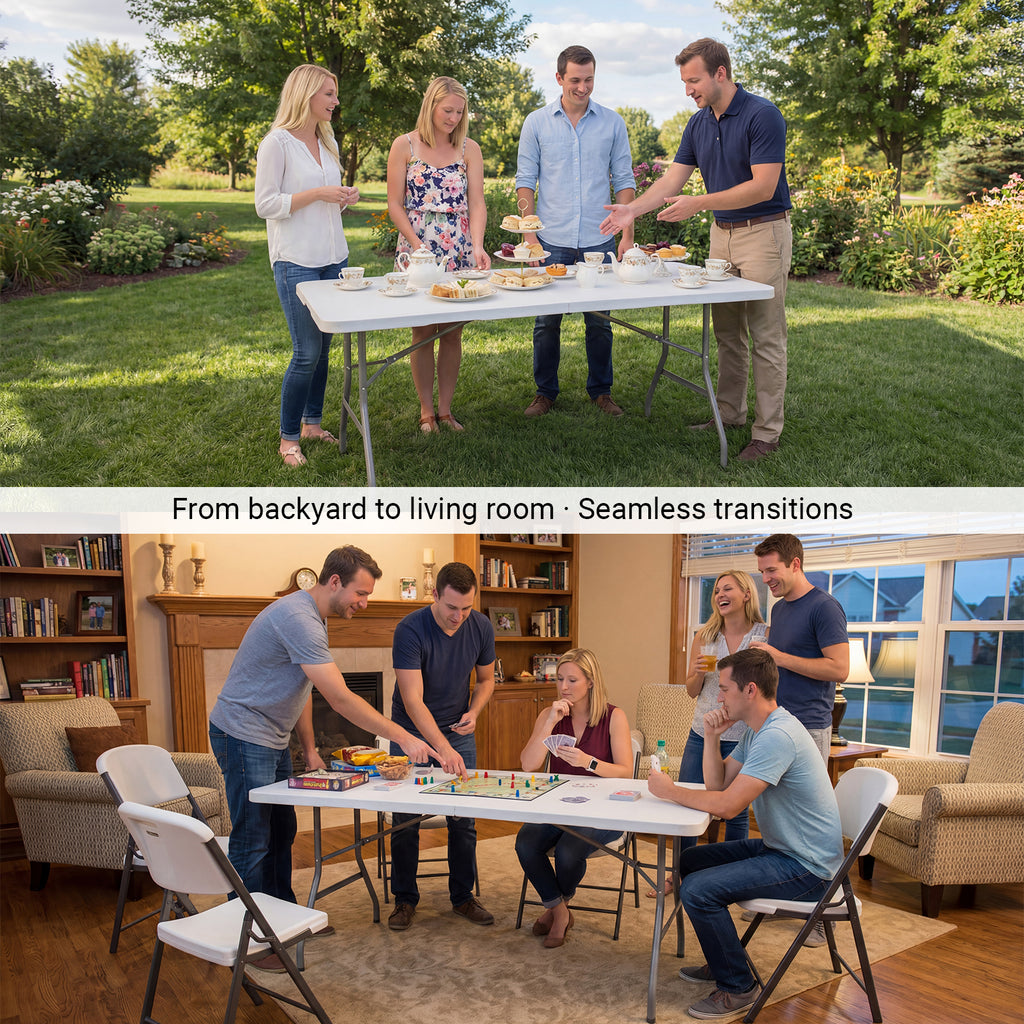 Byliable 6FT Folding Table