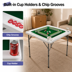 Byliable 34.6" Folding Mahjong Table
