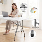 Byliable 6FT Folding Table