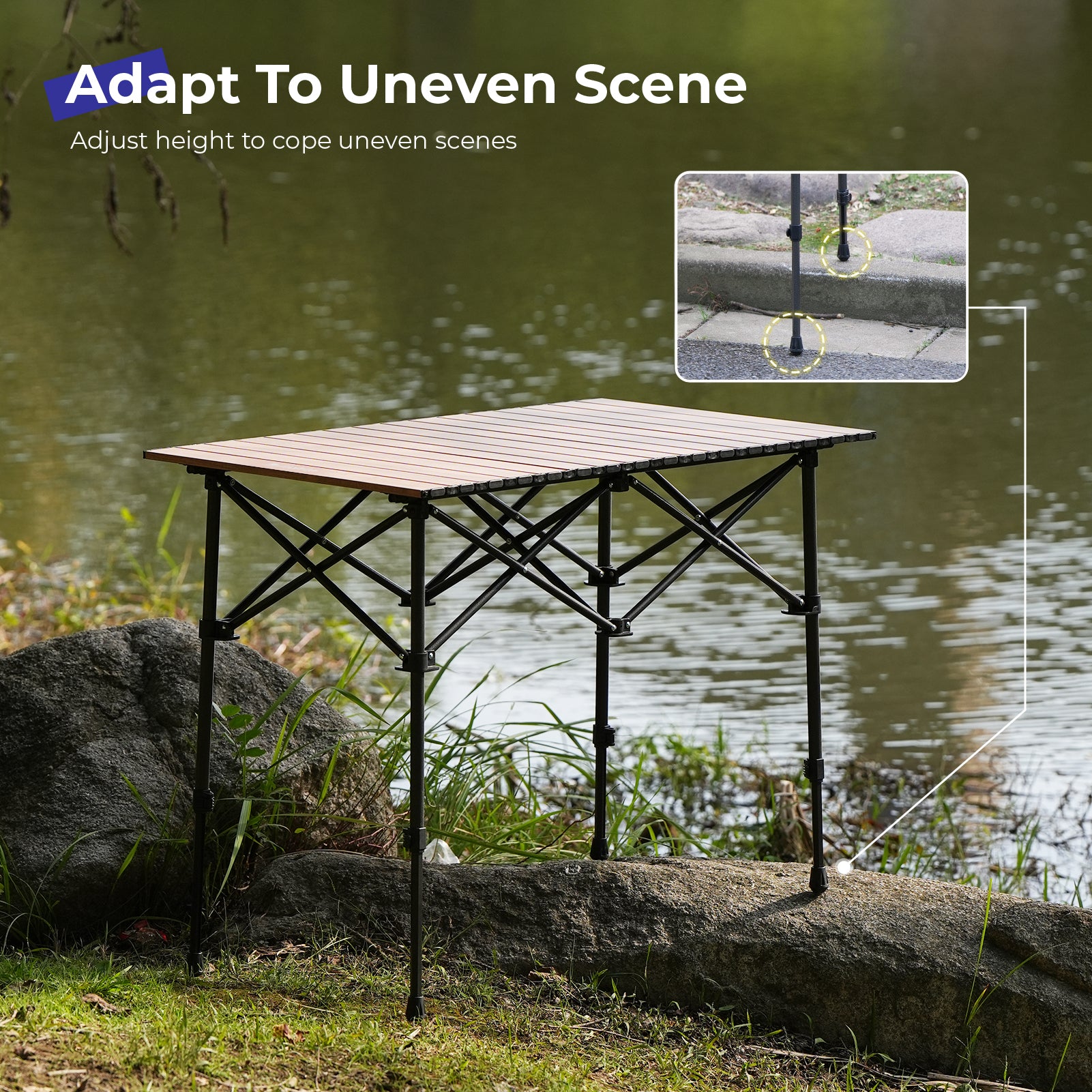 Byliable Folding Camping Table