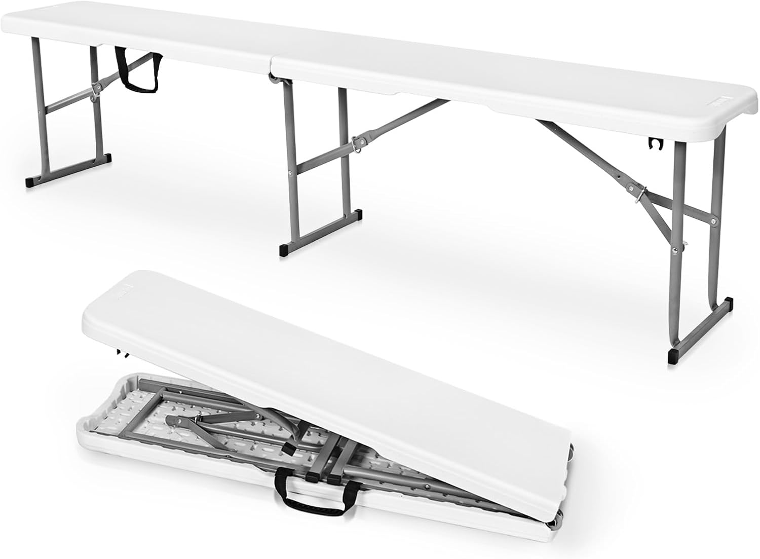 6ft Plastic Folding Bench Seat