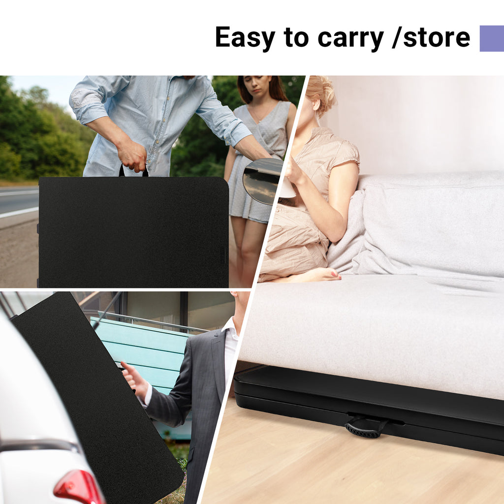 6ft Portable Heavy Duty Plastic Folding Table