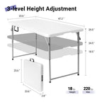 Byliable 4FT Folding Table