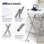 Byliable 28" Round Folding Cocktail Table
