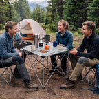 Portable Square Aluminum Camping Table